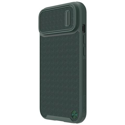Nillkin Custodia Texturizzata S Per Iphone 14 Plus Con Copertura Per Fotocamera Verde. - Foto 2