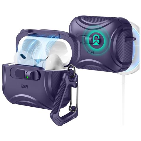 Custodia Magsafe Viola Per Airpods Pro 3 Esr - Foto 1