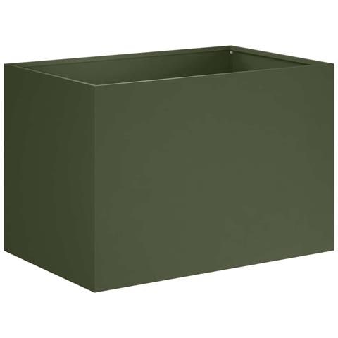 Vaso da giardino Verde Oliva 50 x 40 x 40 cm - Foto 1