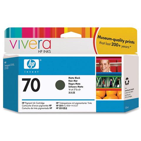 C9448a Cartuccia Ink Originale 70 Nera Opaco per HP DesignJet Z3200 - Foto 2