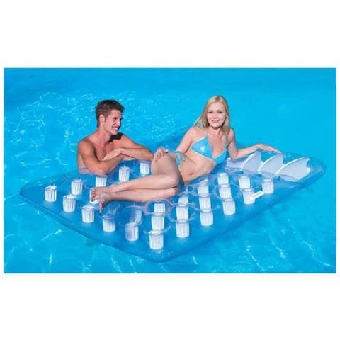 Materassino Gonfiabile Doppio 36 Fori - Foto 3