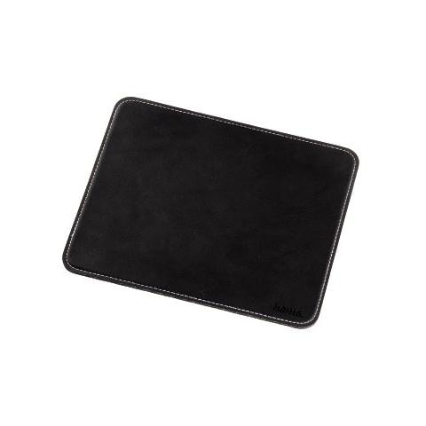 Mouse Pad in similpelle, nero - Foto 1