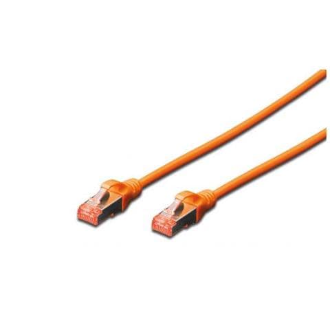 Cavo Rete S-Ftp Cat. 6 Doppia Schermatura Ls0H Colore Arancione Mt. 2 - Foto 1