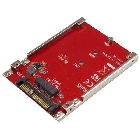 Adattatore Host per Drive M. 2 a U. 2 (SFF-8639) PCIe NVMe SSD - Foto 1