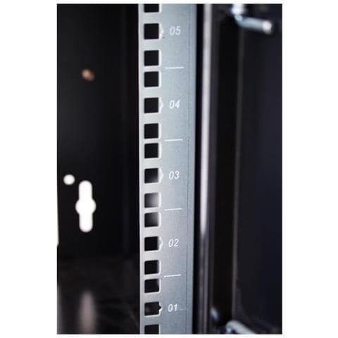 I-CASE EM-1006GPTY - Armadio Rack 10'' a muro 6 unit… con pannelli asportabili Grigio - Foto 7