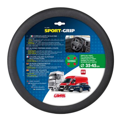 Coprivolante Silicone Sport-grip Nero - Foto 2
