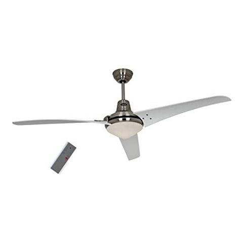 Mirage Con Telecomando, Ventilatore, - Bianco Opaco Cromato - Foto 1