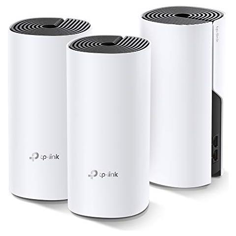 Deco E4 (Pacchetto da 3) - Sistema Wi-Fi Mesh Seamless Roaming, AC1200 Dual Band, 2 Porte Ethernet 100Mbps - Foto 2