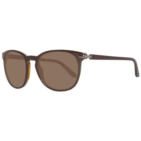 Sonnenbrille GA7056 5448E Occhiali da Sole, Marrone (Braun), 54 Uomo - Foto 1