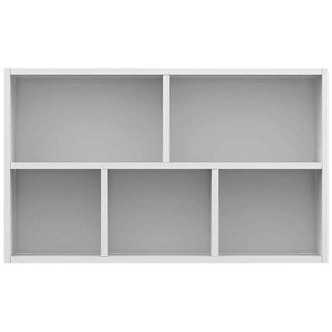 Libreria /Credenza Bianca 50x25x80 cm in Legno Multistrato - Foto 10