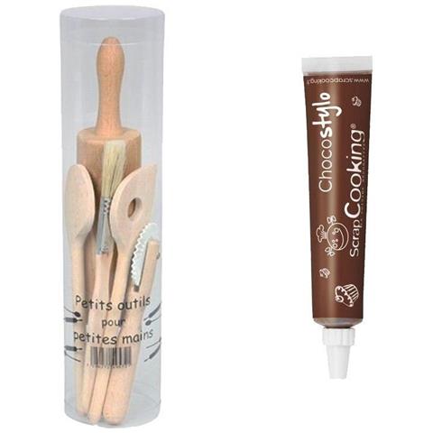 Kit Di Pasticceria Per I Bambini + Penna Alimentare Al Cioccolato - Foto 2