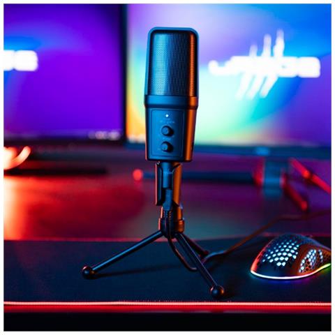 Microfono da Gioco uRage "Stream 700 HD" per Podcast / Voci fuori campo / Vlog / Registrazione di Musica Colore Nero - Foto 5