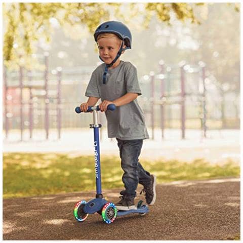 Bambini Primo Con Light Up Wheels Scooter, Bambino, Primo With Light Up Wheels, Navy Blue - Foto 2