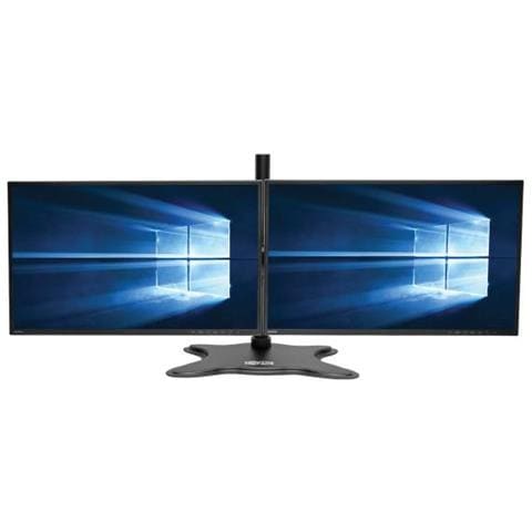 Tripp Lite Ddr1327sdd Supporto Da Tavolo Per Tv A Schermo Piatto 68,6 Cm [27] Nero (dual-monitor Tv Full Motion Desktop Mount Stand For 13to 27 Flat-screen Displays)  - Foto 3
