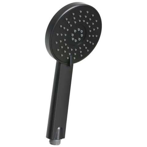 Nero Opaco Soffione Doccia Multifunzione Universale Bagno Maniglia Sostituzione - Foto 1