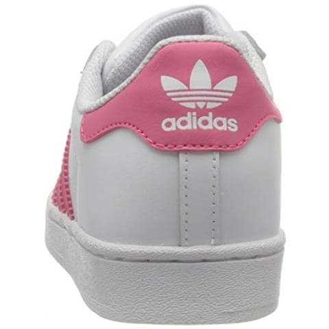 Superstar J, Scarpe Da Ginnastica Unisex-bambini, Ftwr Bianco / super Rosa / core Nero, 37 1/3 Eu - Foto 2