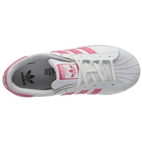 Superstar J, Scarpe Da Ginnastica Unisex-bambini, Ftwr Bianco / super Rosa / core Nero, 37 1/3 Eu - Foto 5