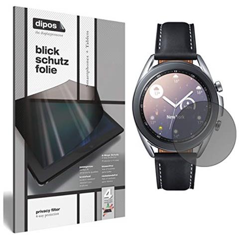 ECULTOR - Dipos I Protezione Vista Compatibile Con Samsung Galaxy Watch 3  (41mm) Pellicola Prottetiva Privacy 4 Modi - ePRICE
