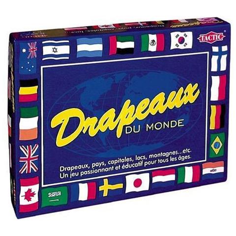 Tattica 02088 Flags Of The World Family Board Game - Foto 2