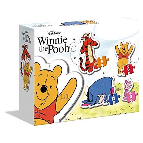 CLM20820 4 Puzzle in 1 - My First Puzzle: Winnie the Pooh - Foto 1