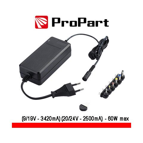 Alimentatore Universale Multi 9-24v 3420-2500ma 60w Max - Foto 1