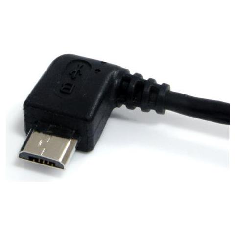 Cavo micro USB - Cavo USB da A a micro B ad angolo sinistro da 30 cm - Foto 3