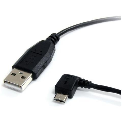 Cavo micro USB - Cavo USB da A a micro B ad angolo sinistro da 30 cm - Foto 1