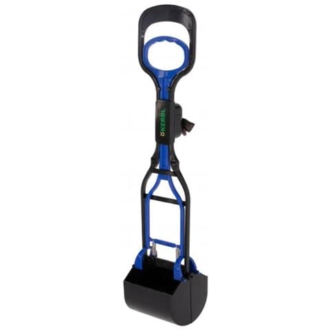 Paletta Escrementi Animali Maxi Clean Up 71x13x14 Cm Blu E Nero - Foto 1