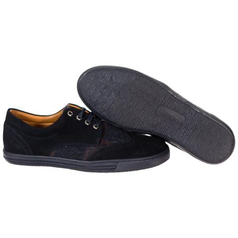 Sneakers Scozzese Con Chiusura In Pizzo Hms20206 Uomo - Foto 2