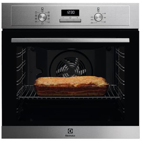 Forno elettrico da 59 cm Potenza 2790 W Capacita 72 l Colore acciaio inox / nero - Foto 1