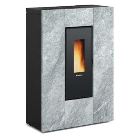 Stufa a pellet Potenza 5.0 8 kw Colore pietra naturale - Foto 1