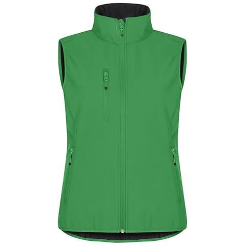 Classic Softshel Vest Lady Verde Acido Xs - Foto 1