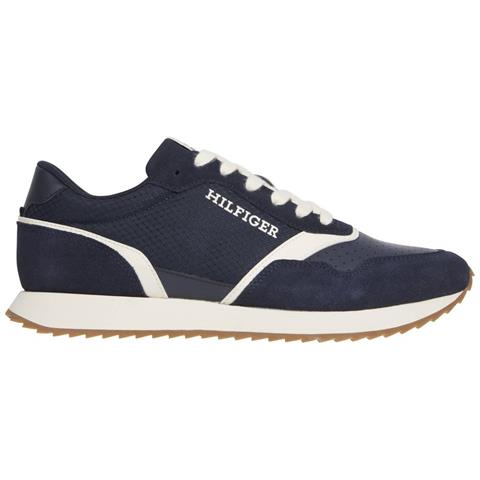Runner Colorama Mix Sneakers Pelle Scarpe Uomo Blu Eu 44, Fm0fm04960 Dw5 - Foto 2