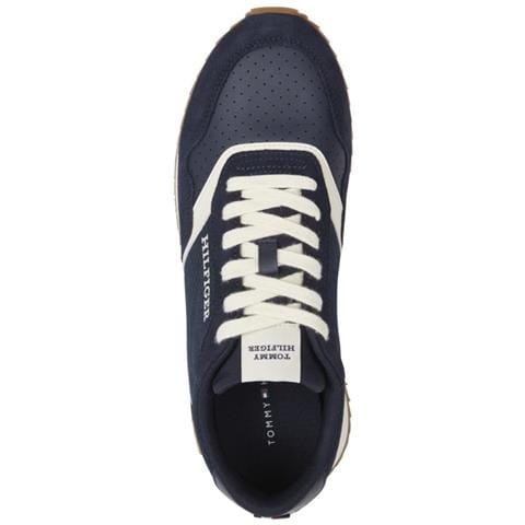 Runner Colorama Mix Sneakers Pelle Scarpe Uomo Blu Eu 44, Fm0fm04960 Dw5 - Foto 3