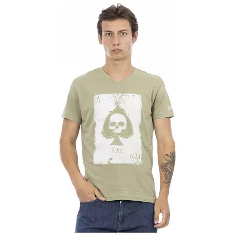 Maglietta In Cotone Verde - Xxl - Foto 1