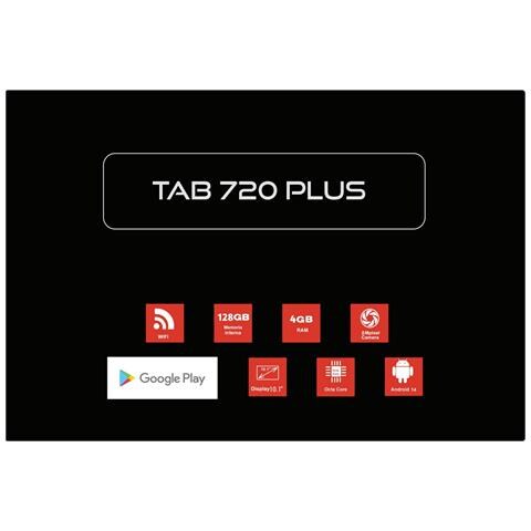 Tablet Plus - Blu - Plastica - 23,8x0,9x15,6 Cm - Foto 3