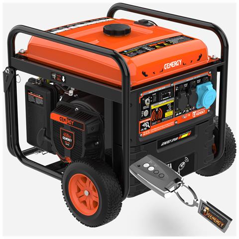 Generatore Inverter A Distanza Genergy Creta Rc 7500w - Avviamento Elettrico/telecomando -gruppi Elettrogeni - Foto 1