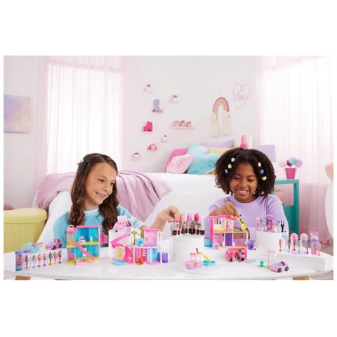 Barbie Mini Barbieland, Mini Veicolo Da Sogno + Una Mini Barbie - Modello Casuale - Foto 2