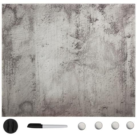 Lusso Casadino -  Lavagna Magnetica A Parete In Vetro 40x40 Cm - Foto 2