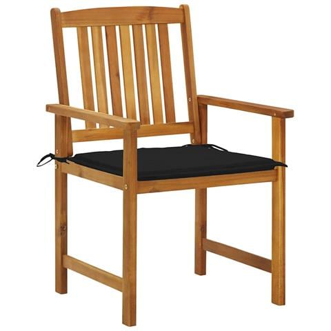 Lusso Casadino -  Sedie Da Giardino Con Cuscini 2 Pz In Massello Di Acacia - Foto 1