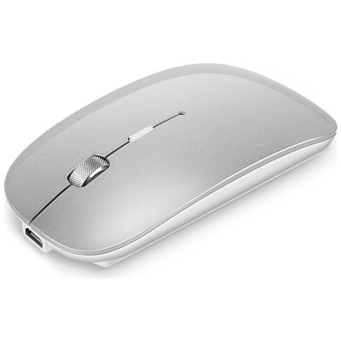 Mouse Wireless Bluetooth Dual Mode Per L'uso Multi-dispositivo Silver - Foto 1