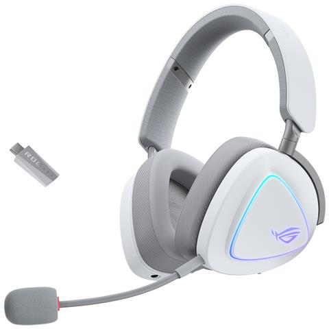 ROG Delta II Auricolare Con cavo e senza cavo A Padiglione Gaming USB tipo-C Bluetooth Nero - Foto 1