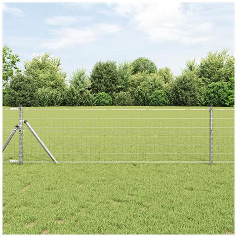 Recinzione Euro 0.8x10 m Acciaio Zincato - Foto 2