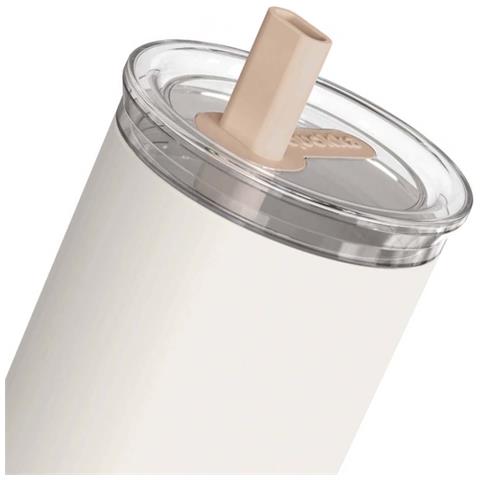 Bottiglia Termica 720ml Modello Mist Con Cannuccia Integrata, Bianco - Foto 2