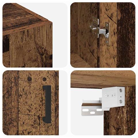 Pensile Marrone 69.5 x 34 x 90 cm Legno multistrato - Foto 9