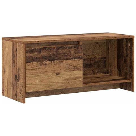 Supporto TV Legno vecchio 90 x 35 x 40 cm Legno multistrato - Foto 1