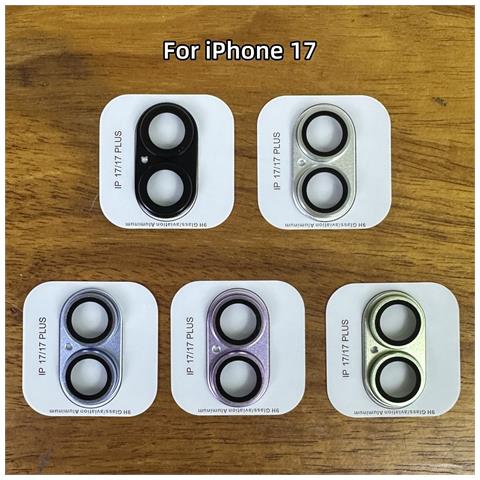 Protezione Obiettivo Fotocamera In Metallo Opaco Antideflagrante Compatibile Con Iphone 17 - Foto 2