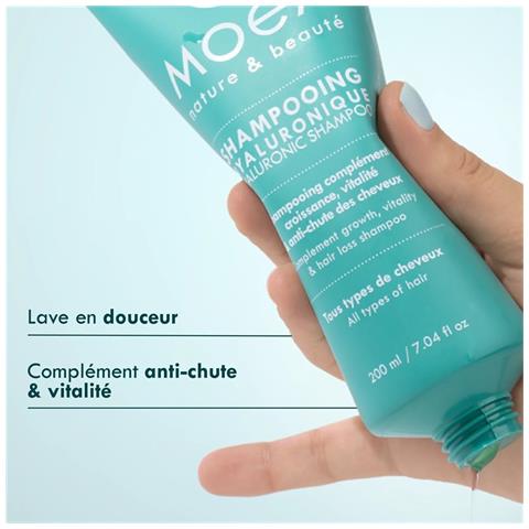 Shampoo All'acido Ialuronico Per Crescita E Vitalità 200 Ml - Foto 2
