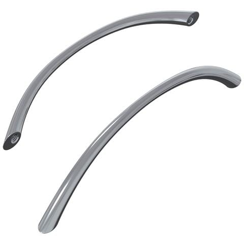 Manico 2 pcs Argento 107 x 3.6 x 23 mm Acciaio inossidabile - Foto 1