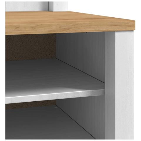 Armadio per corridoio FLORO Bianco 50 x 40 x 158 cm - Foto 9